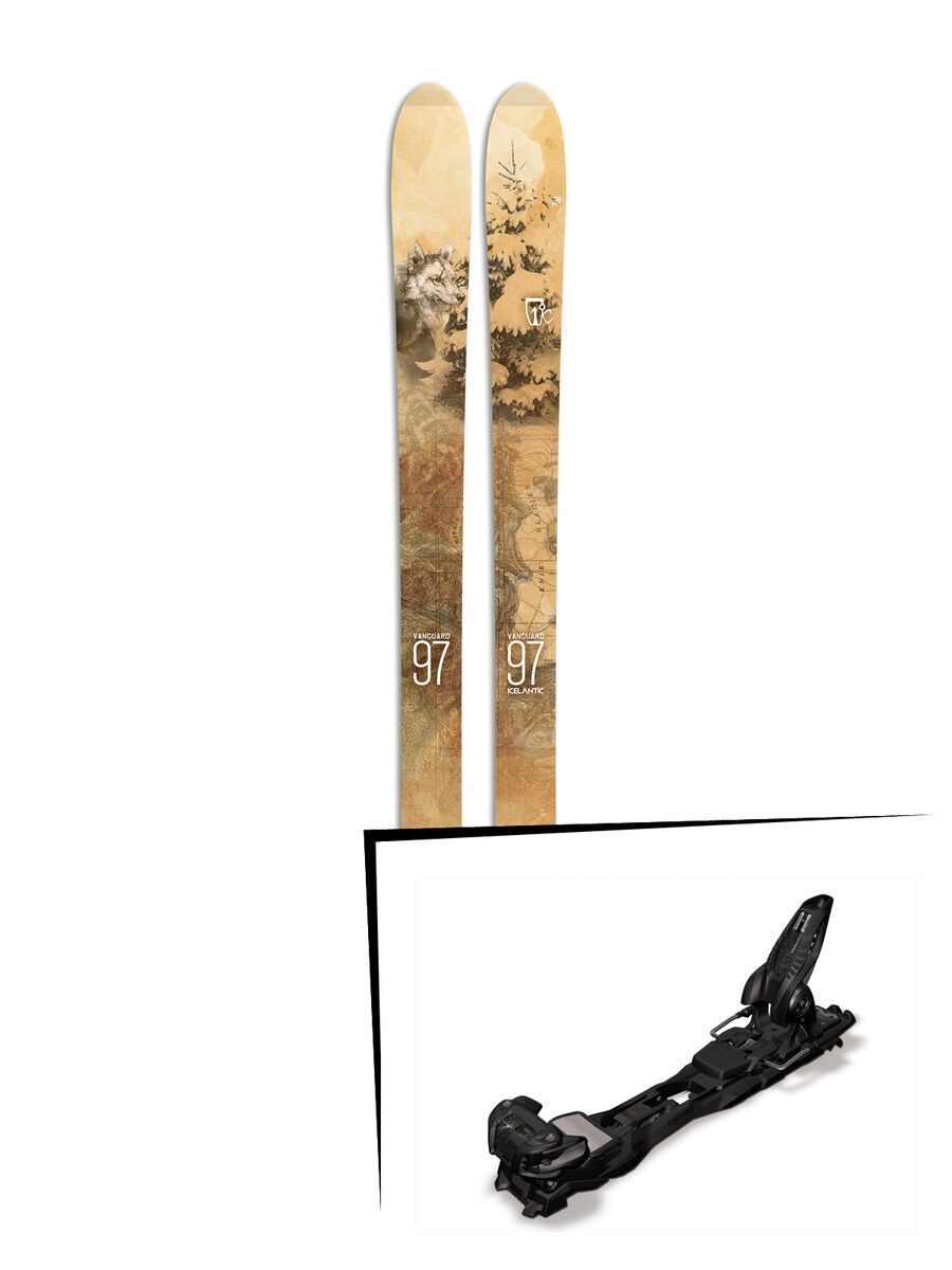 Set: Icelantic Vanguard 97 2017 + Marker Duke EPF 16 (1247000S) - Bild 1