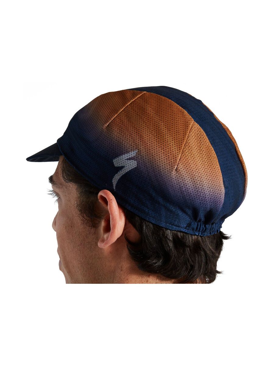 Specialized Lightweight Cycling Cap - Printed Logo, navy/tobacco - Bild 3