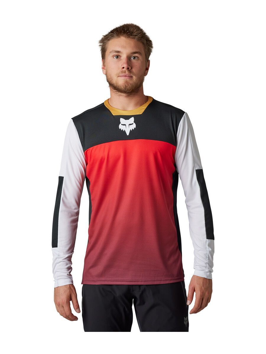 Fox Defend LS Jersey Aurora, black/white - Bild 2