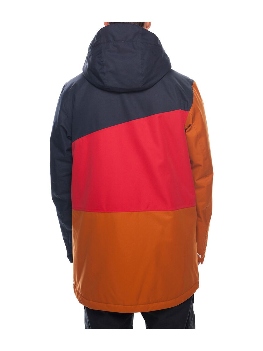 686 Men's Icon Insulated Jacket, navy colorblock - Bild 2