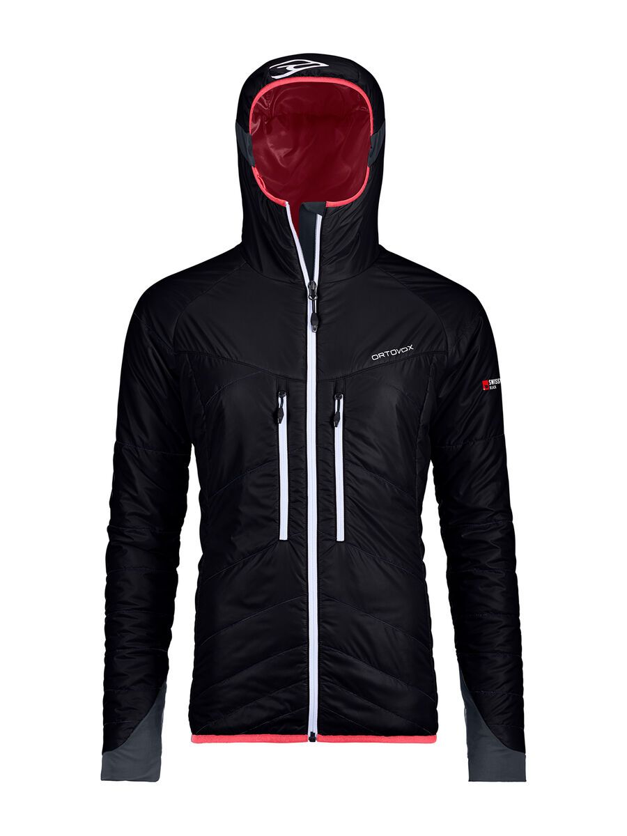 Ortovox Swisswool Light Tec Lavarella Jacket W, black raven - Bild 1