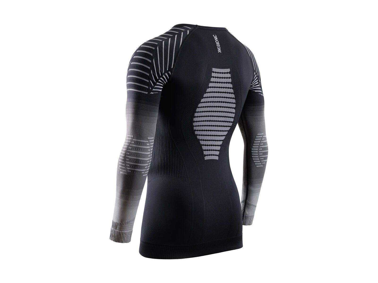 X-Bionic Invent Graphics Shirt LS Men, x black/grey/light grey - Bild 2