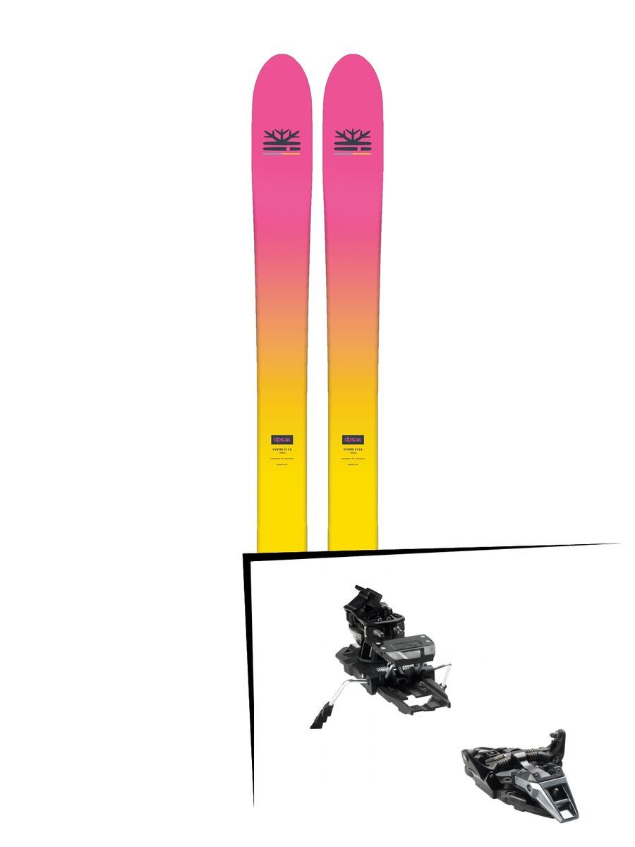 Set: DPS Skis Yvette 112 RP2 Foundation 2018 + Dynafit ST Rotation 10 black - Bild 1