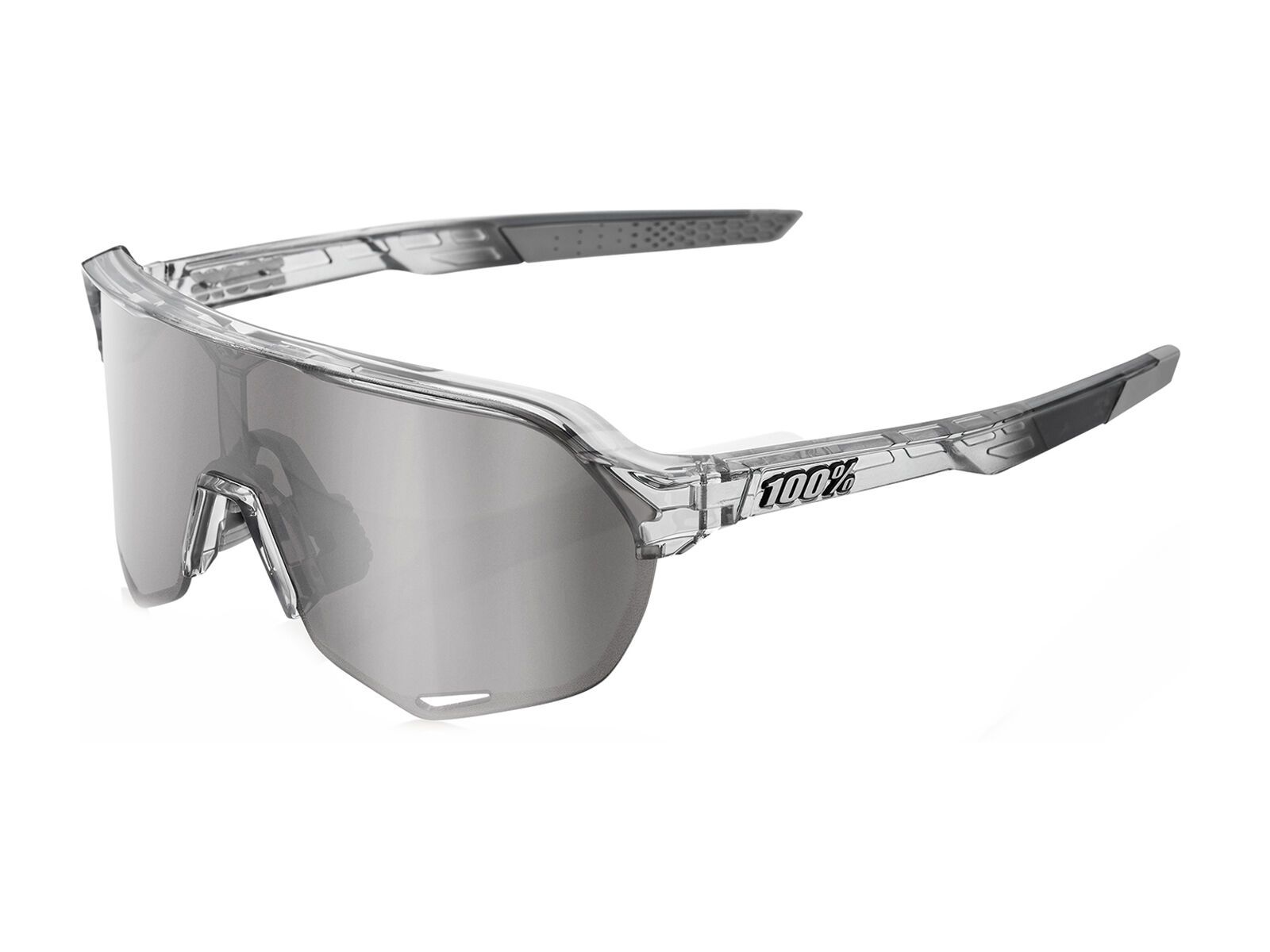 100% S2 inkl. WS, transl. grey/Lens: hiper silver mirror - Bild 1