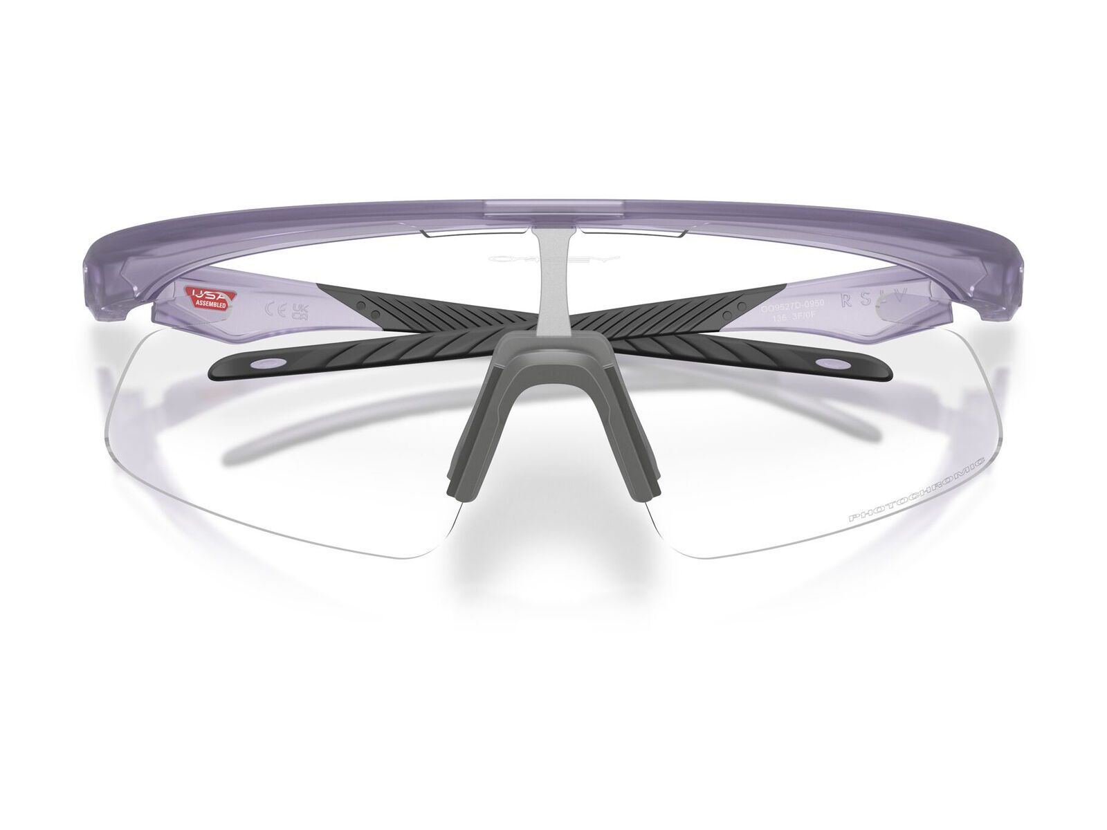 Oakley RSLV Lite, Clear To Black Iridium Photochromic / matte trans lilac - Bild 10