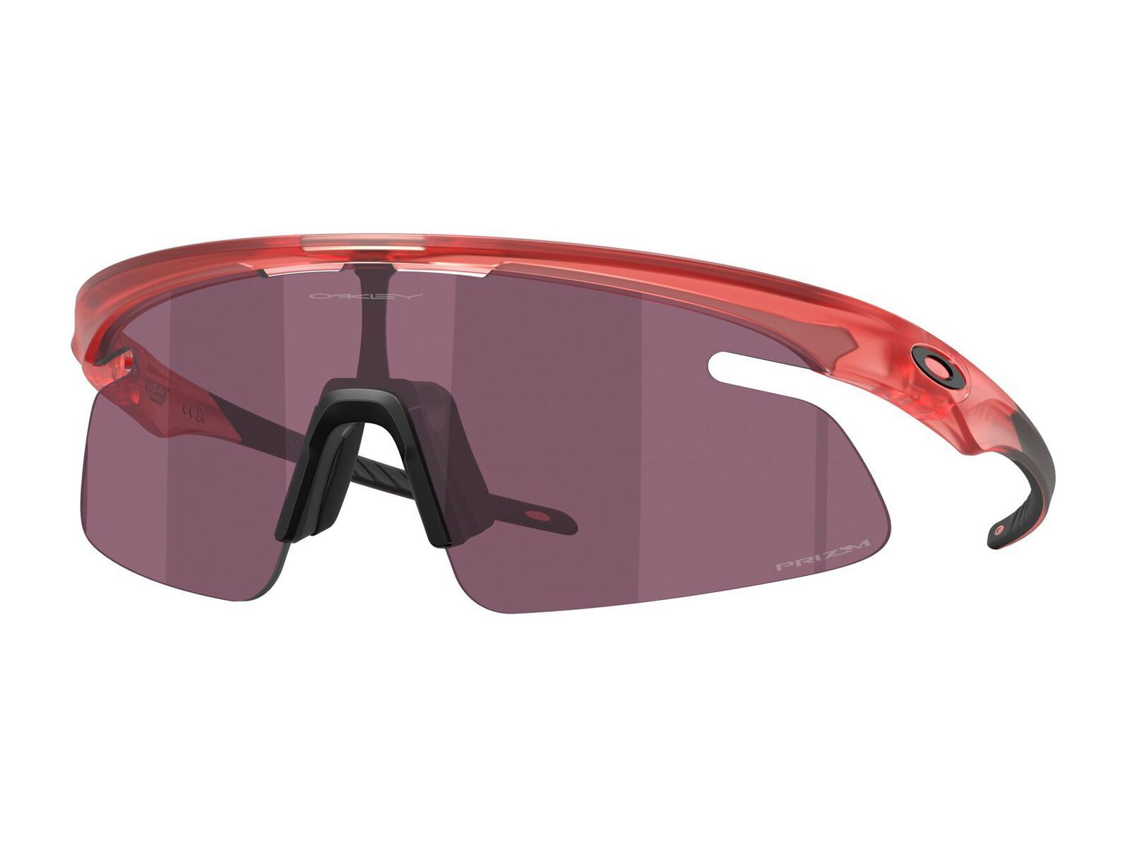 Oakley RSLV Lite, Prizm Road Black / matte trans peach - Bild 1
