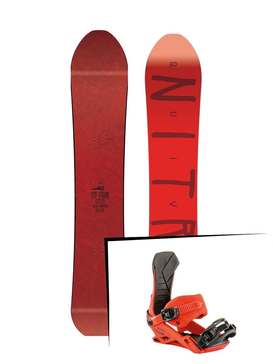 Set: Nitro Quiver Fusion 2019 + Nitro Team dawn patrol - Bild 1