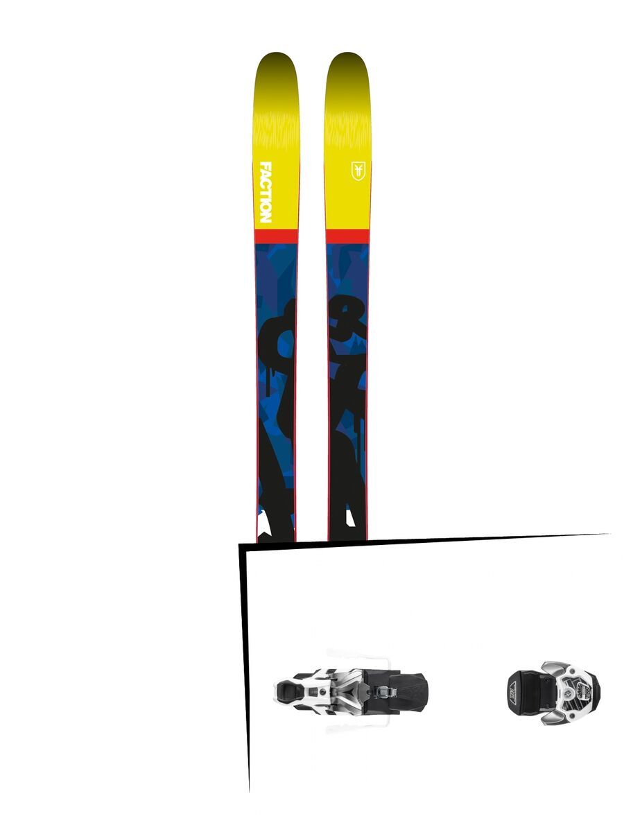 Set: Faction Prodigy 3.0 2018 + Atomic Warden MNC 13 gun metal/white - Bild 1