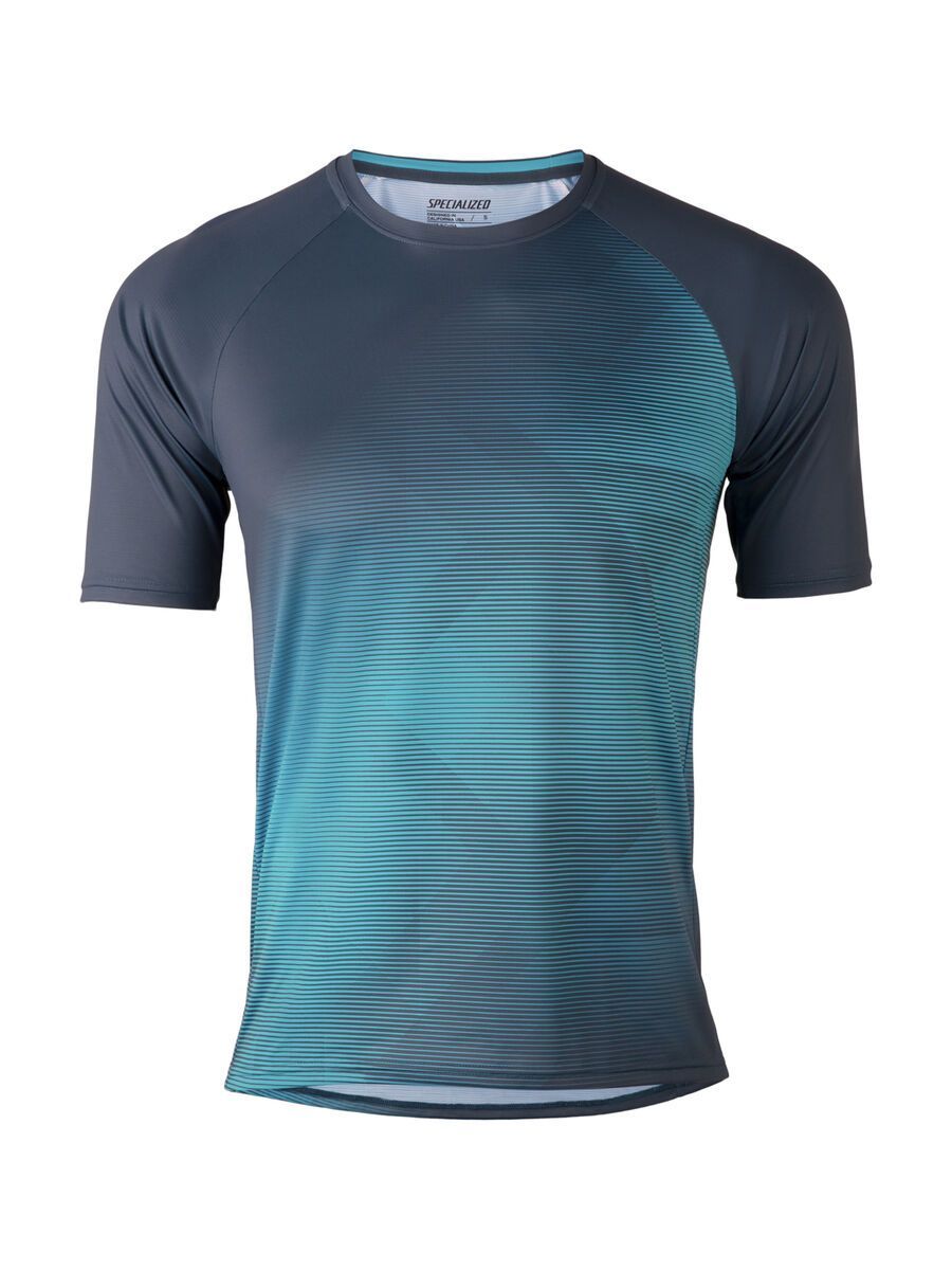 Specialized Enduro Air Shortsleeve Jersey, cast blue/aqua refraction - Bild 2