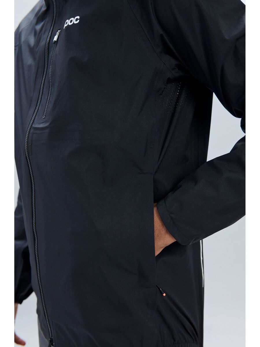 POC M's Motion Rain Jacket, uranium black - Bild 6