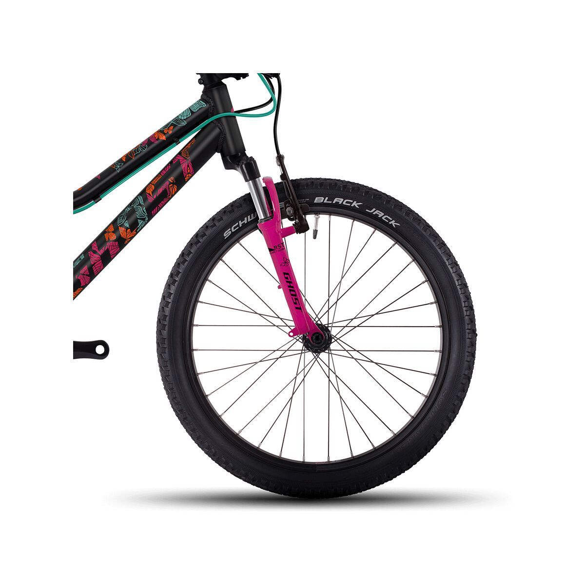 Ghost Lanao Kid 2 AL 20, night black/fuchsia pink/jade blue - Bild 2