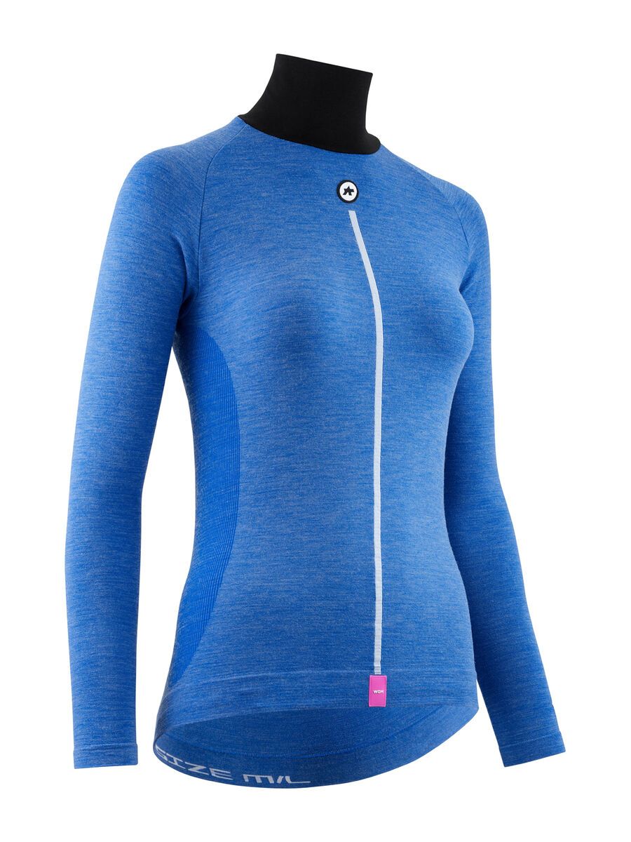 Assos Women's Ultraz Winter LS Skin Layer P1, calypso blue - Bild 2