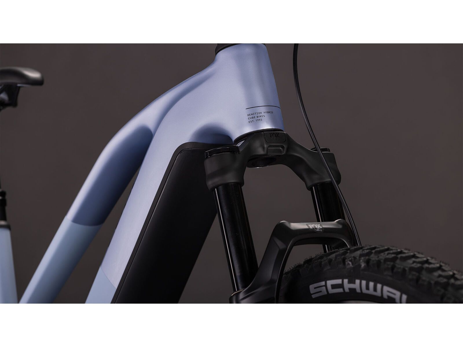 Cube Reaction Hybrid SLX 800 Trapeze 27.5, gauzegrey´n´iceblue - Bild 7