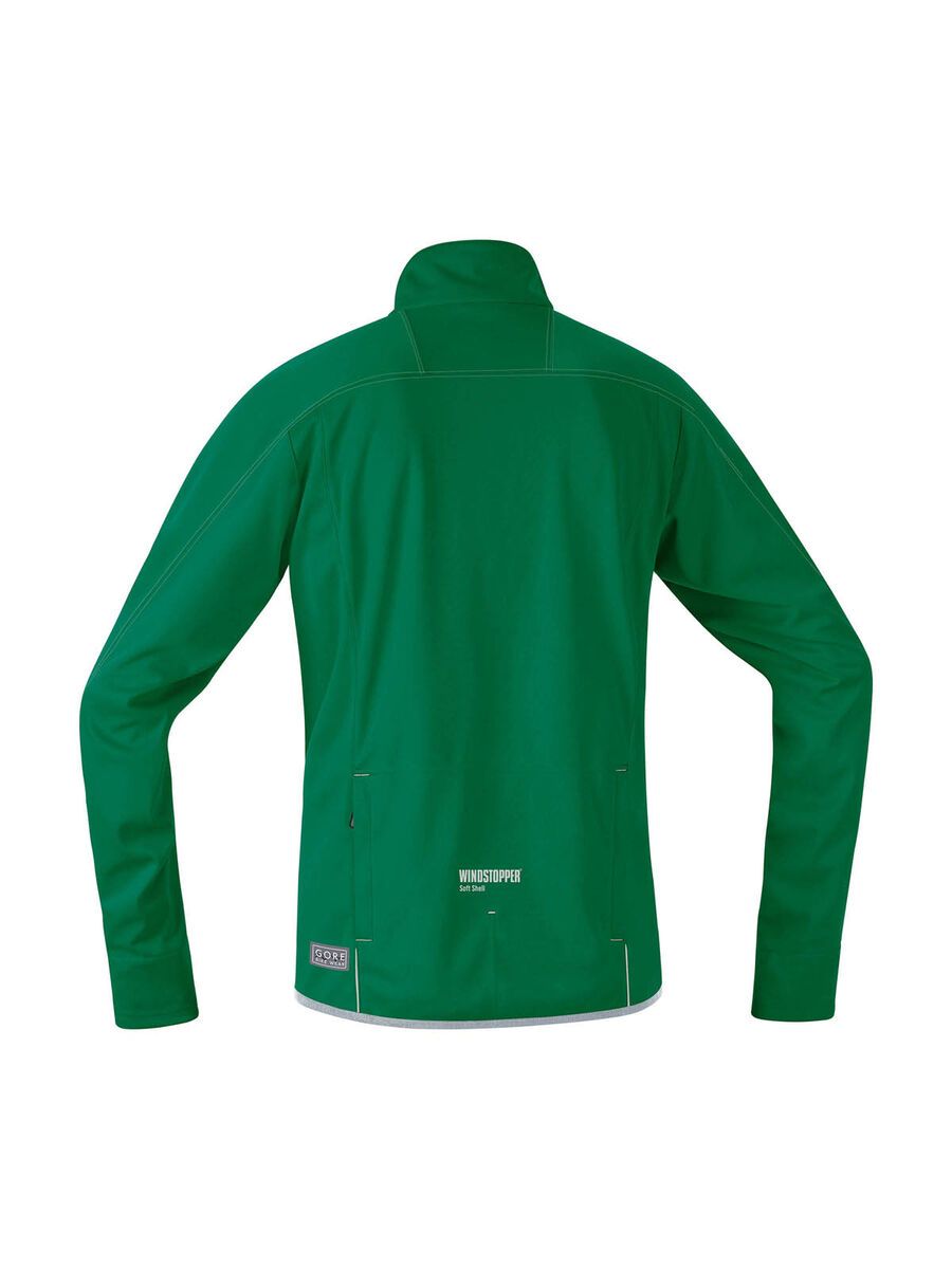 Gore Bike Wear Countdown 2.0 Windstopper Soft Shell Jacke, varsity green/alu grey - Bild 2