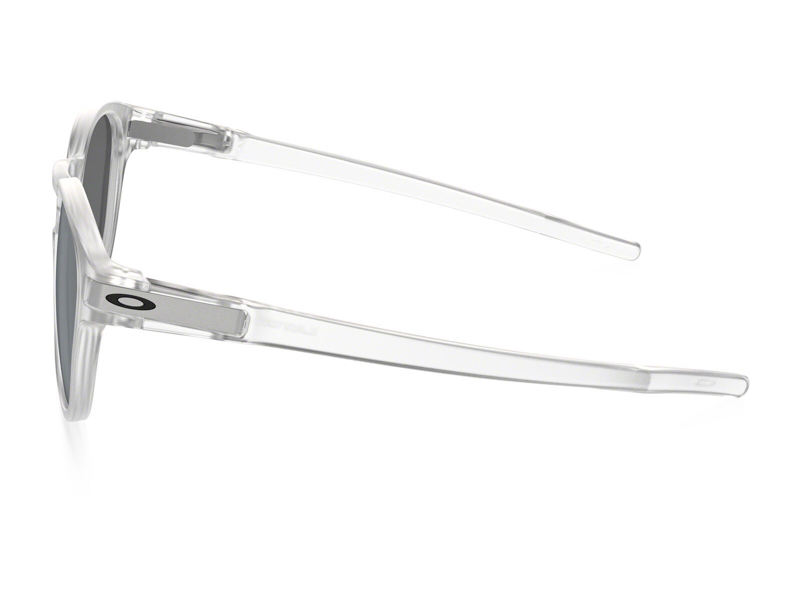 Oakley Latch, matte clear/Lens: black iridium - Bild 4