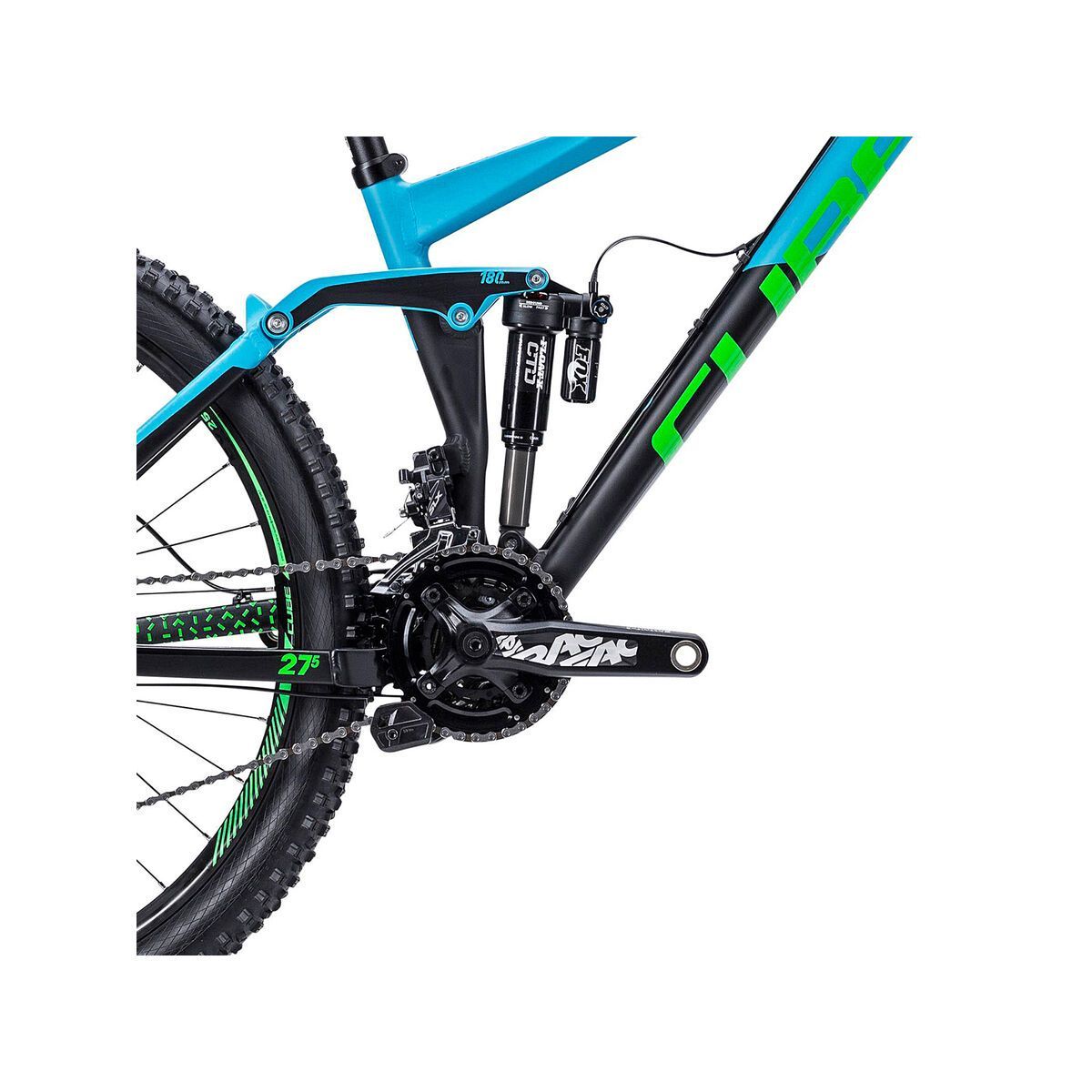 Cube Fritzz 180 HPA Race 27.5, blue/black - Bild 3