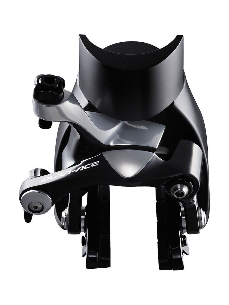 Shimano Seitenzugbremse Dura-Ace BR-9010 Direktmontage - vorn, schwarz/silber - Bild 1