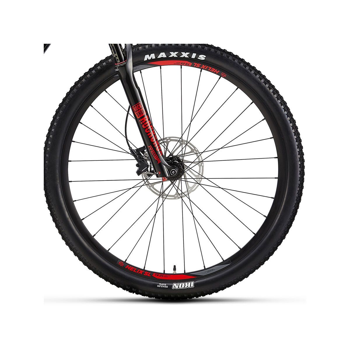 Rocky Mountain Vertex Carbon 50, smoke on the water/black in black/flaming lips - Bild 4