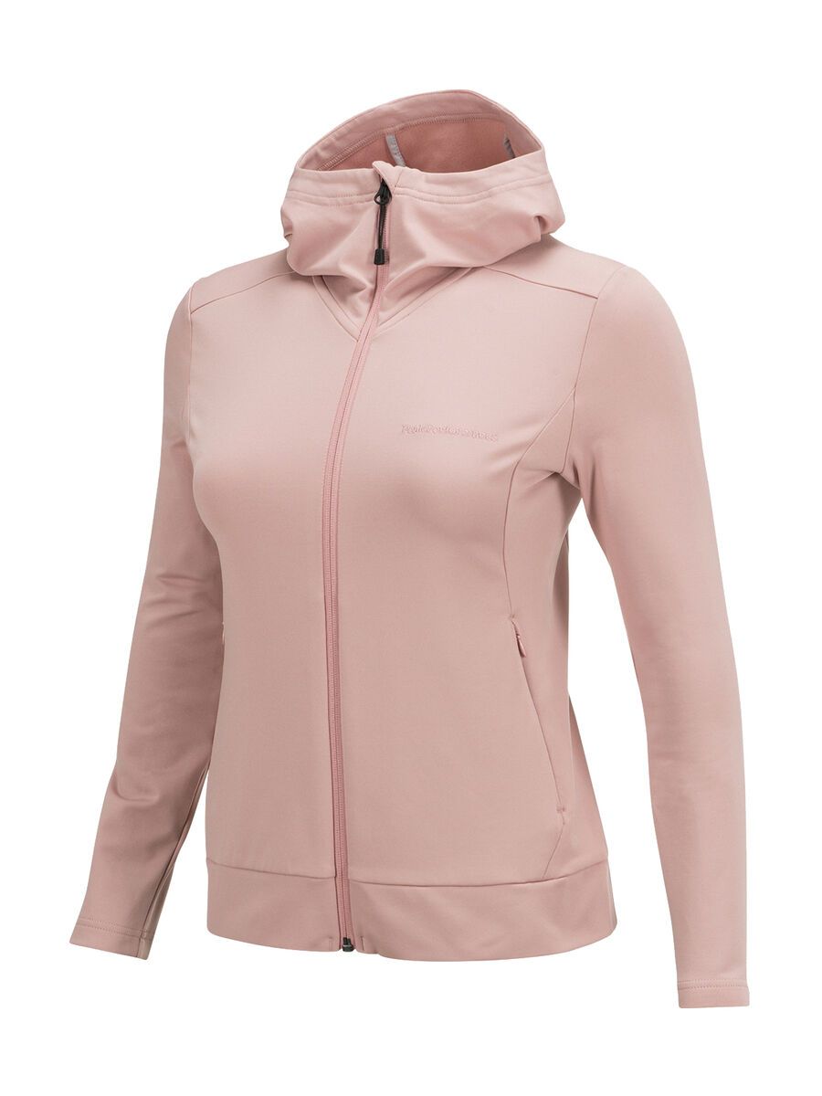 Peak Performance W Ace Zip Hood, dusty roses - Bild 3