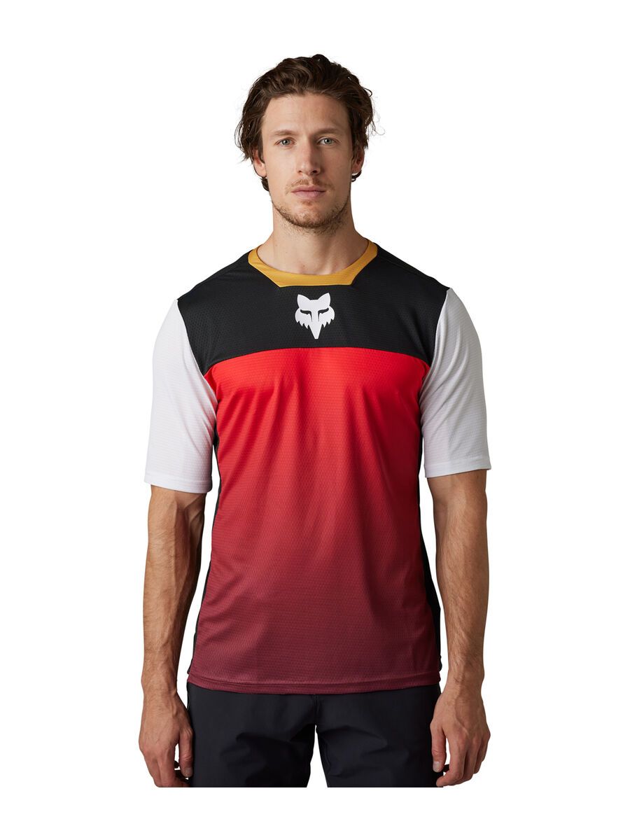 Fox Defend SS Jersey Aurora, black/white - Bild 2