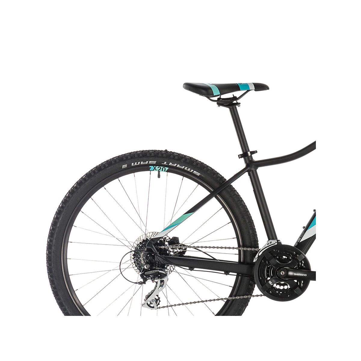 Cube Access WS EAZ 27.5, black´n´aqua - Bild 5