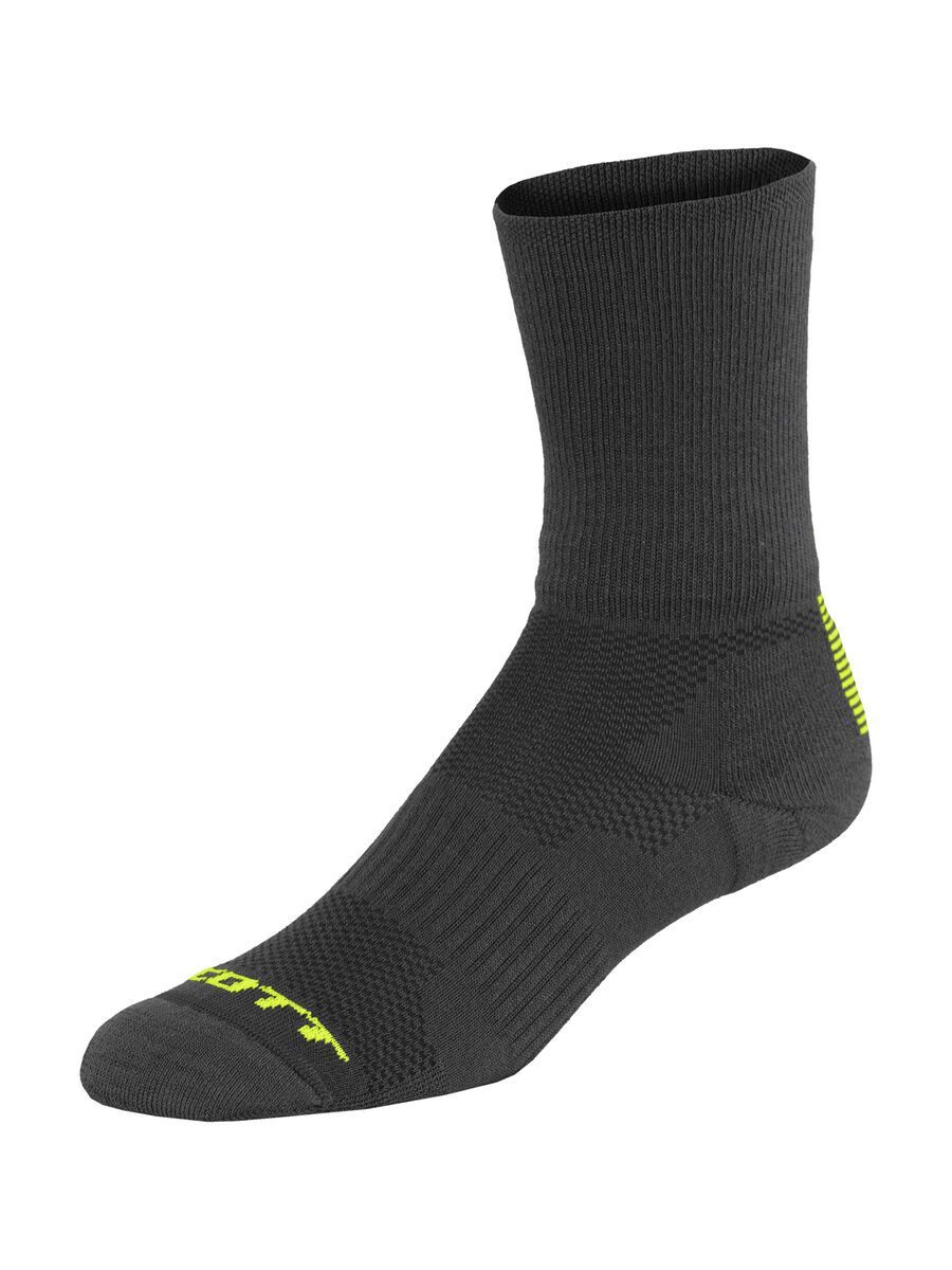 Scott Trail Long Sock, black/neon yellow - Bild 1