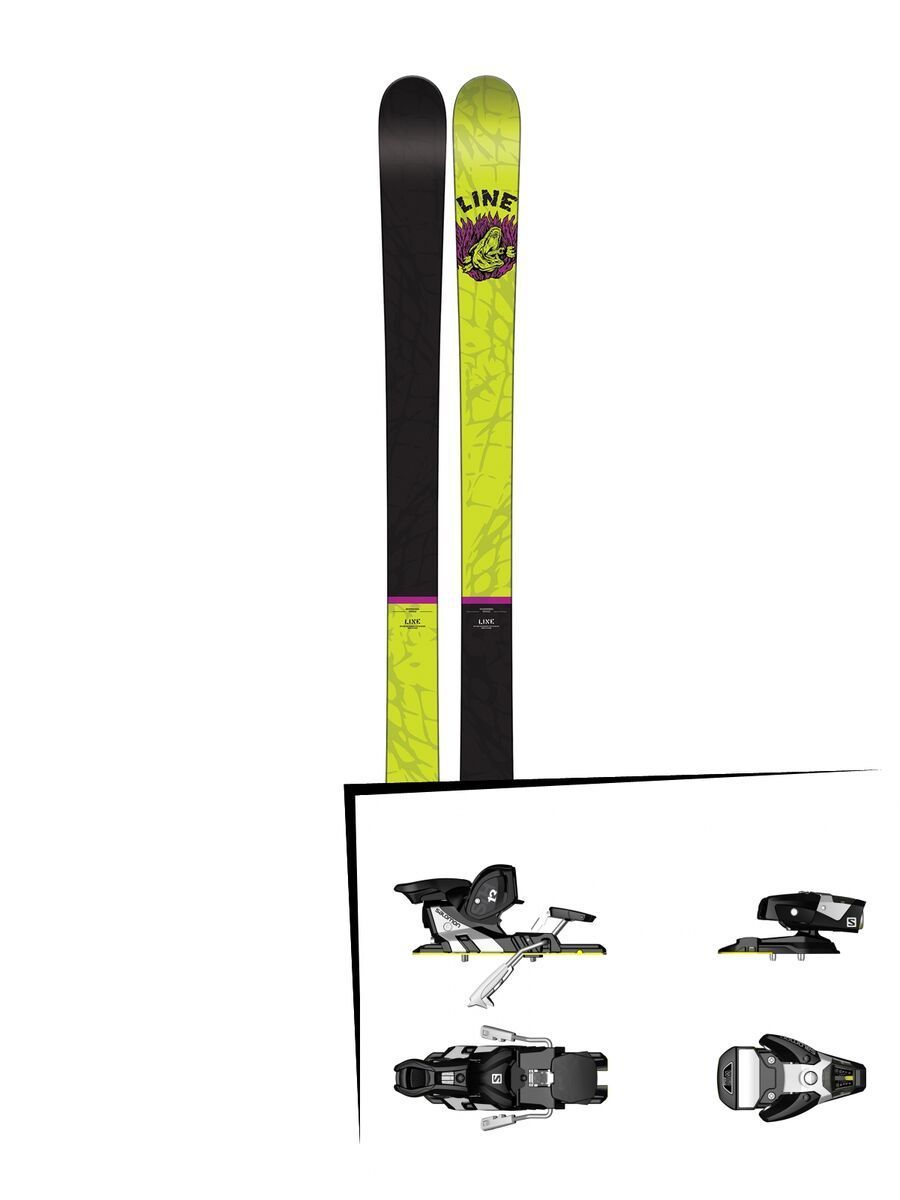 Set: Line Chronic 2017 + Salomon STH2 WTR 13 (1456104) - Bild 1