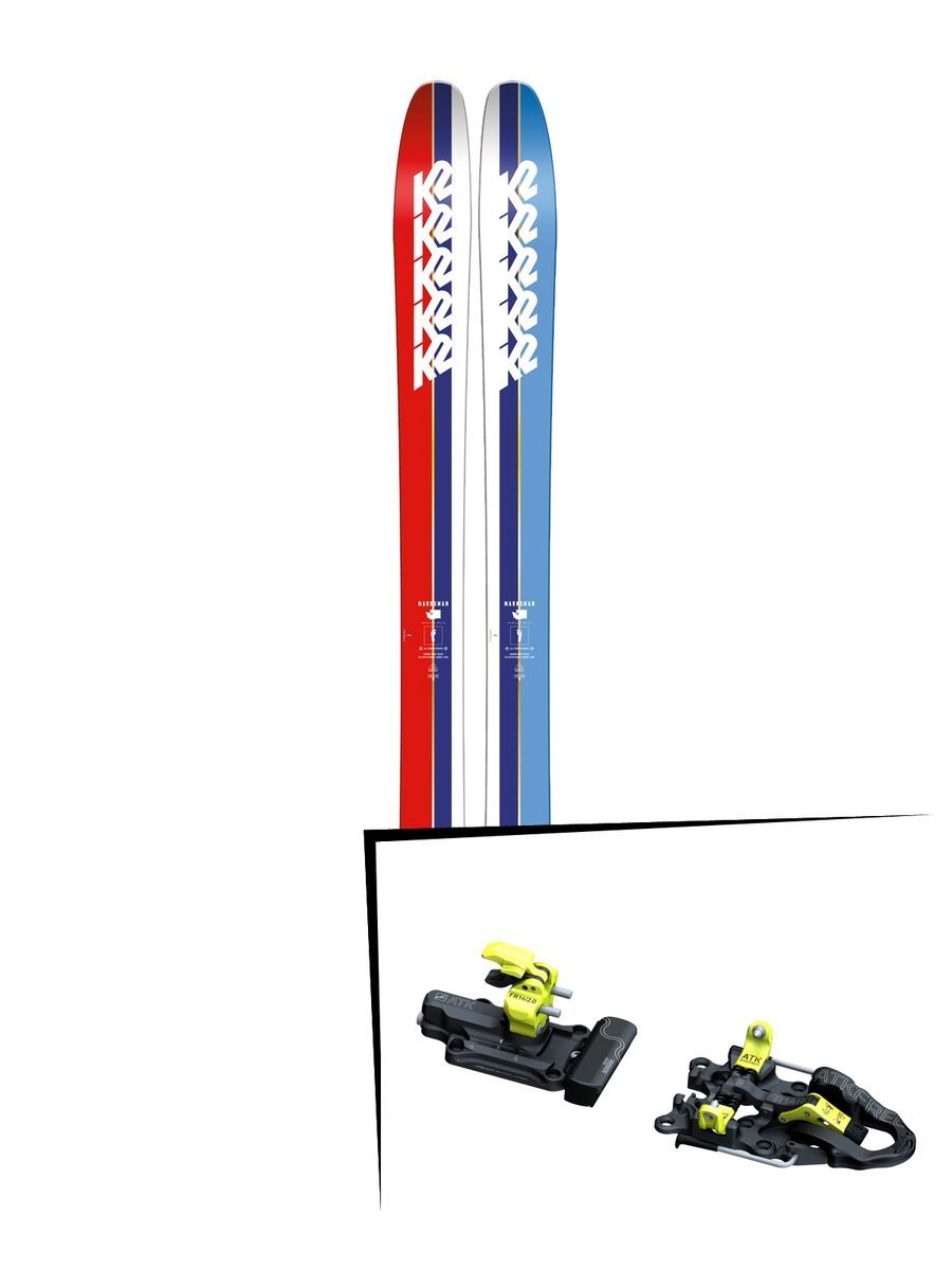Set: K2 SKI Marksman 2019 + ATK Freeraider 14 2.0 (2322436) - Bild 1