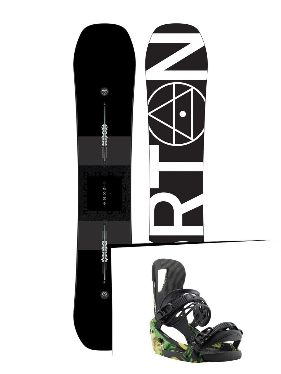 Set: Burton Custom X Flying V 2019 +  Cartel EST (1930921S) - Bild 1