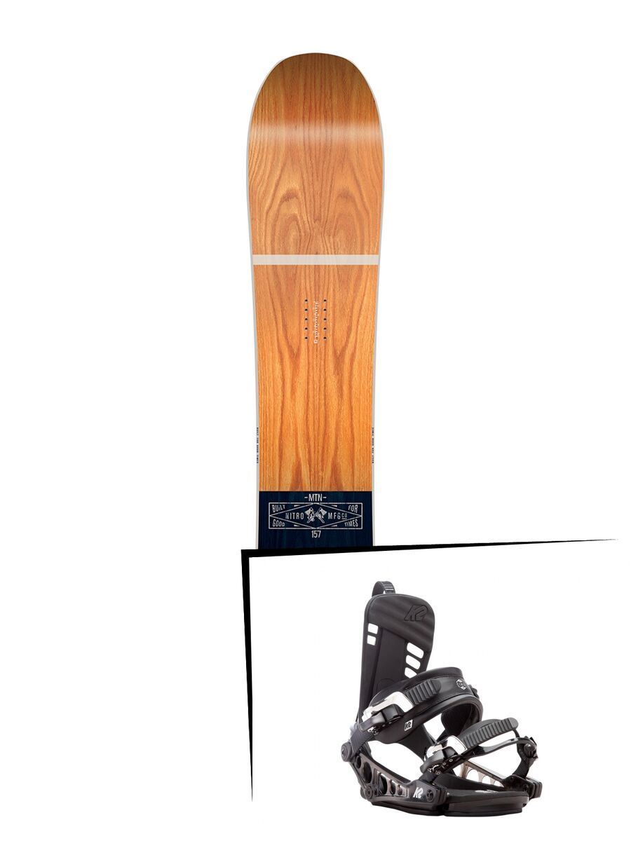 Set: Nitro Mountain 2017 + K2 Cinch CTX (1728771S) - Bild 1