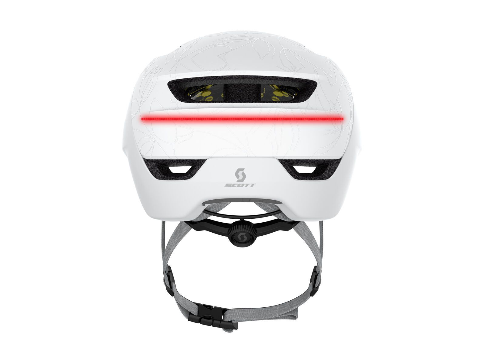 Scott La Mokka Plus Sensor Helmet, ice white - Bild 5