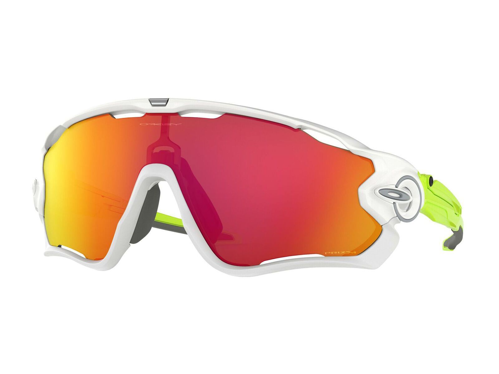 Oakley Jawbreaker Prizm – Prizm Ruby, polished white - Bild 1