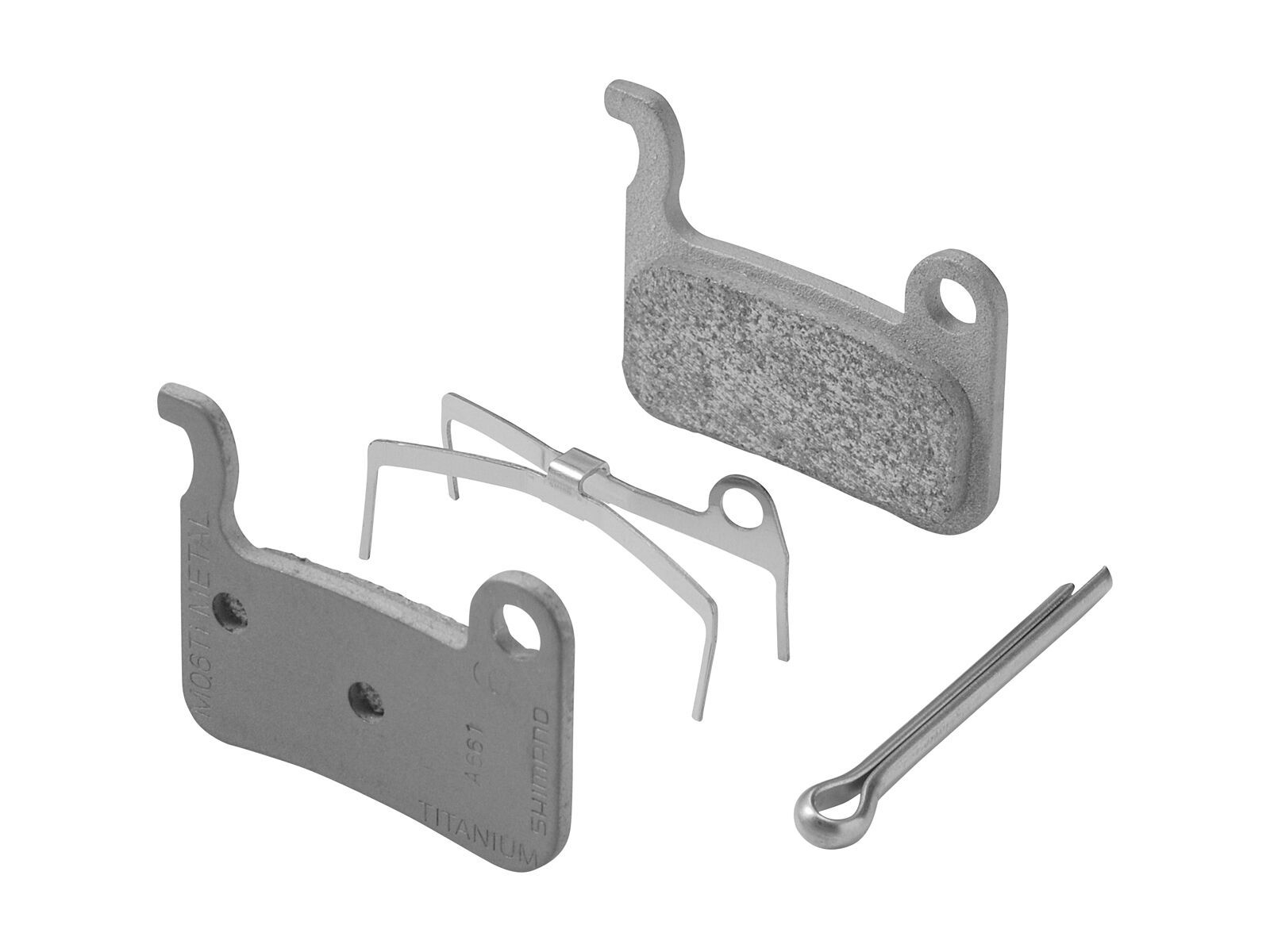 Shimano M06Ti Metall Scheibenbremsbelag - Bild 1