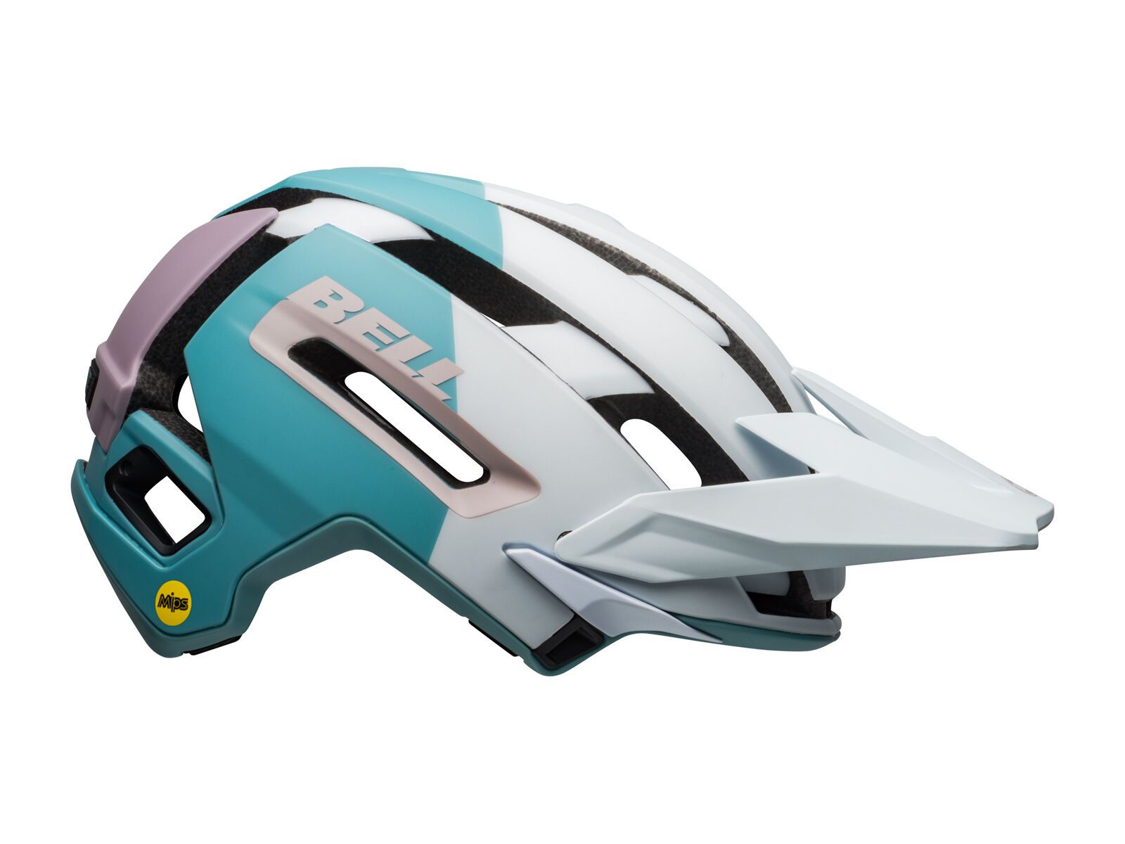 Bell Super Air MIPS, matte/gloss white/purple - Bild 3