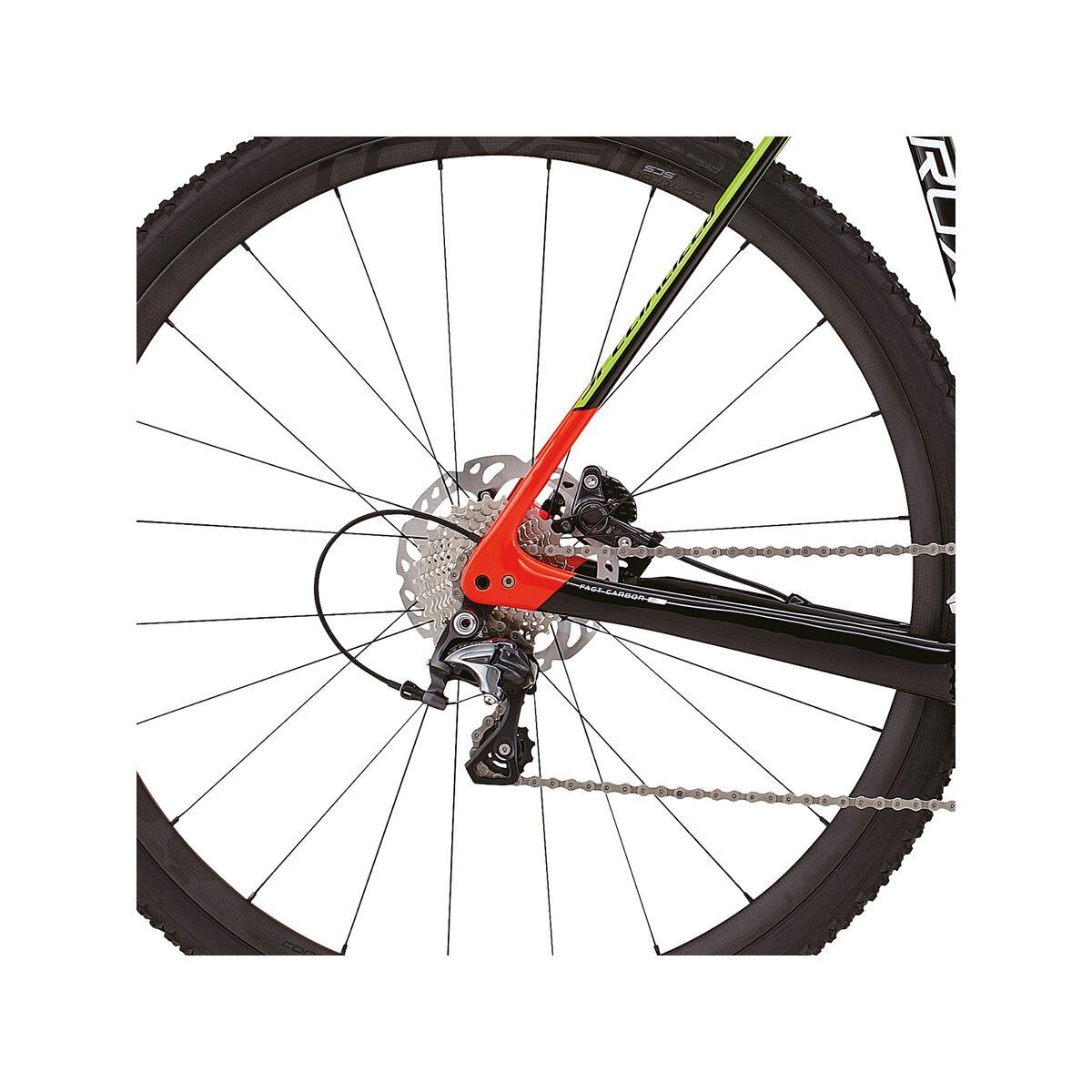 Specialized CruX Pro Race, gloss monster green/rocket red/tarmac black/white - Bild 4