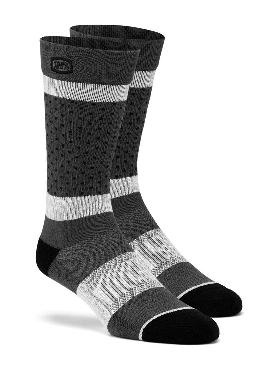 100% Opposition Socks, grey - Bild 1