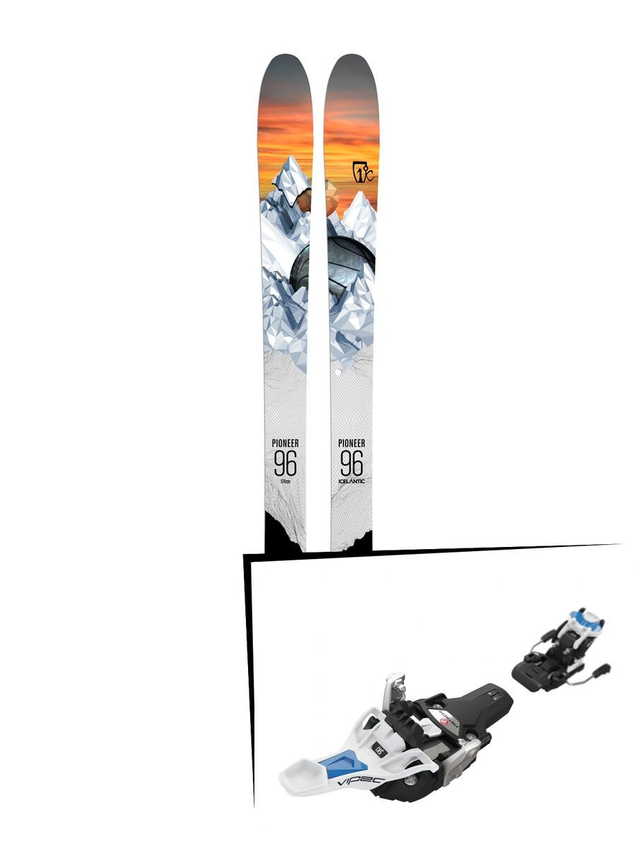 Set: Icelantic Pioneer 96 2018 + Fritschi Diamir Vipec Evo 12 - Bild 1