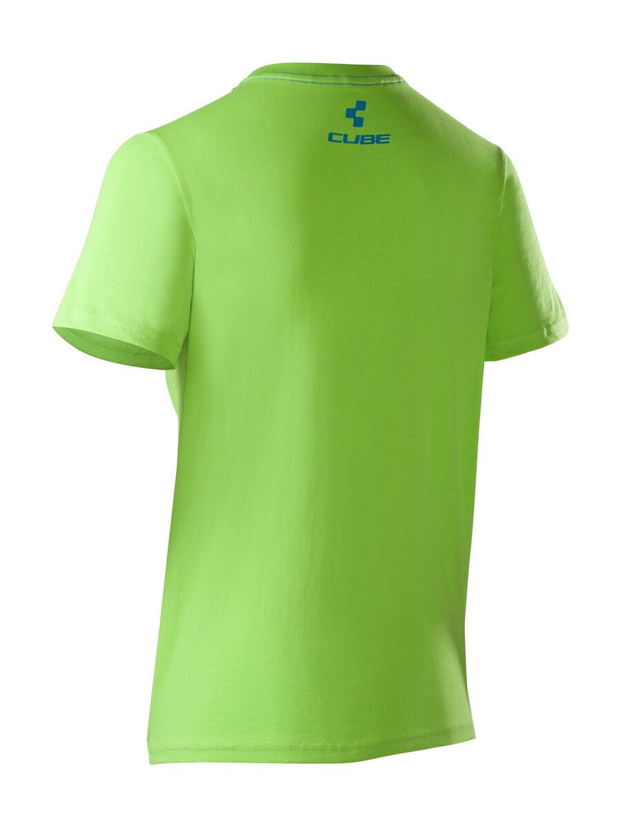 Cube T-Shirt Cube Lettered Icon, green - Bild 2