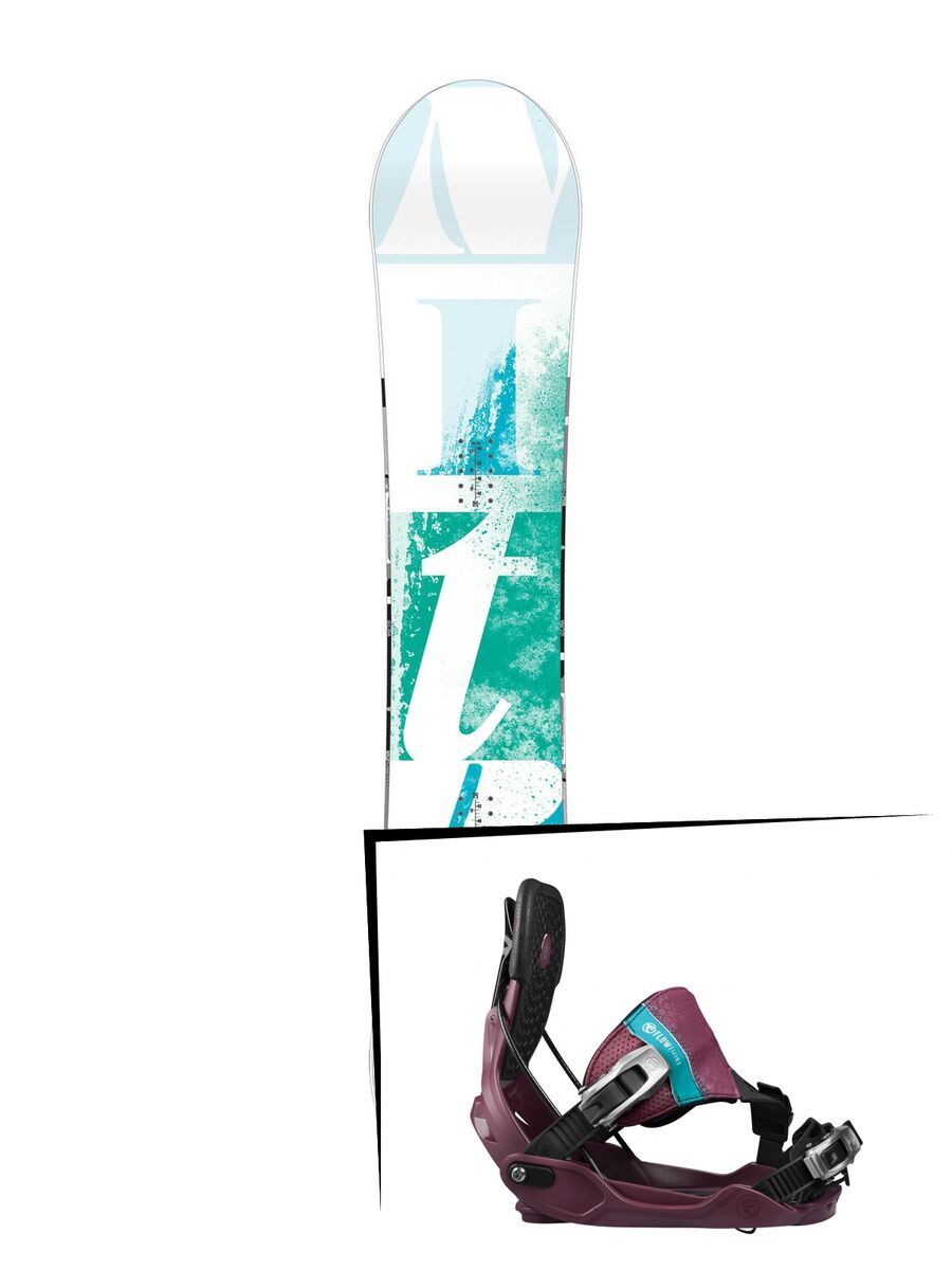 Set: Nitro Lectra Bold 2015 + Flow Minx Hybrid (1718429S) - Bild 1