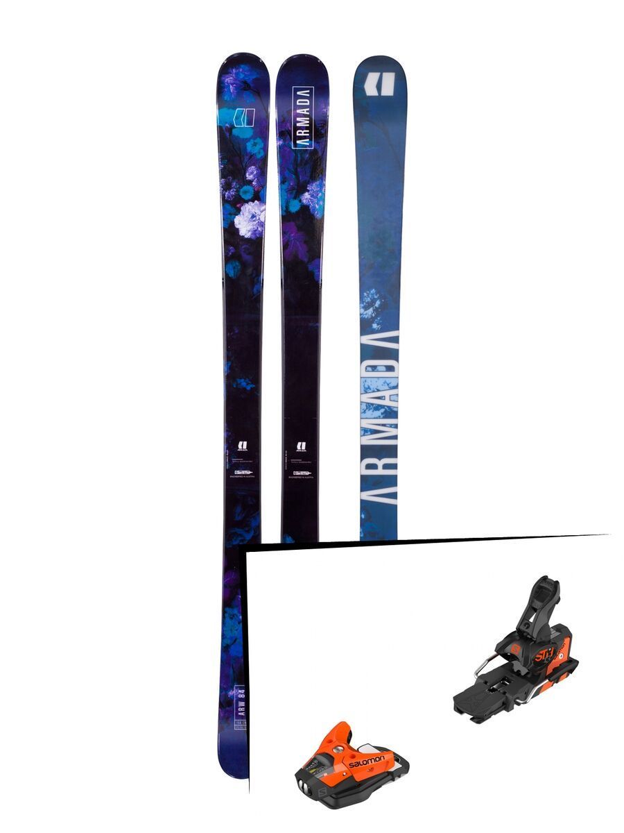 Set: Armada Arw 84 2018 + Salomon STH2 WTR 13 orange/black - Bild 1