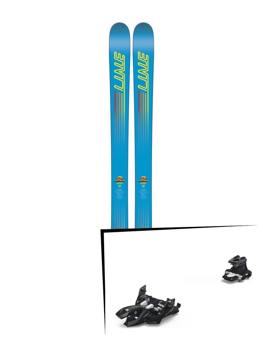 Set: Line Gizmo 2018 + Marker Alpinist 9 black/titanium - Bild 1