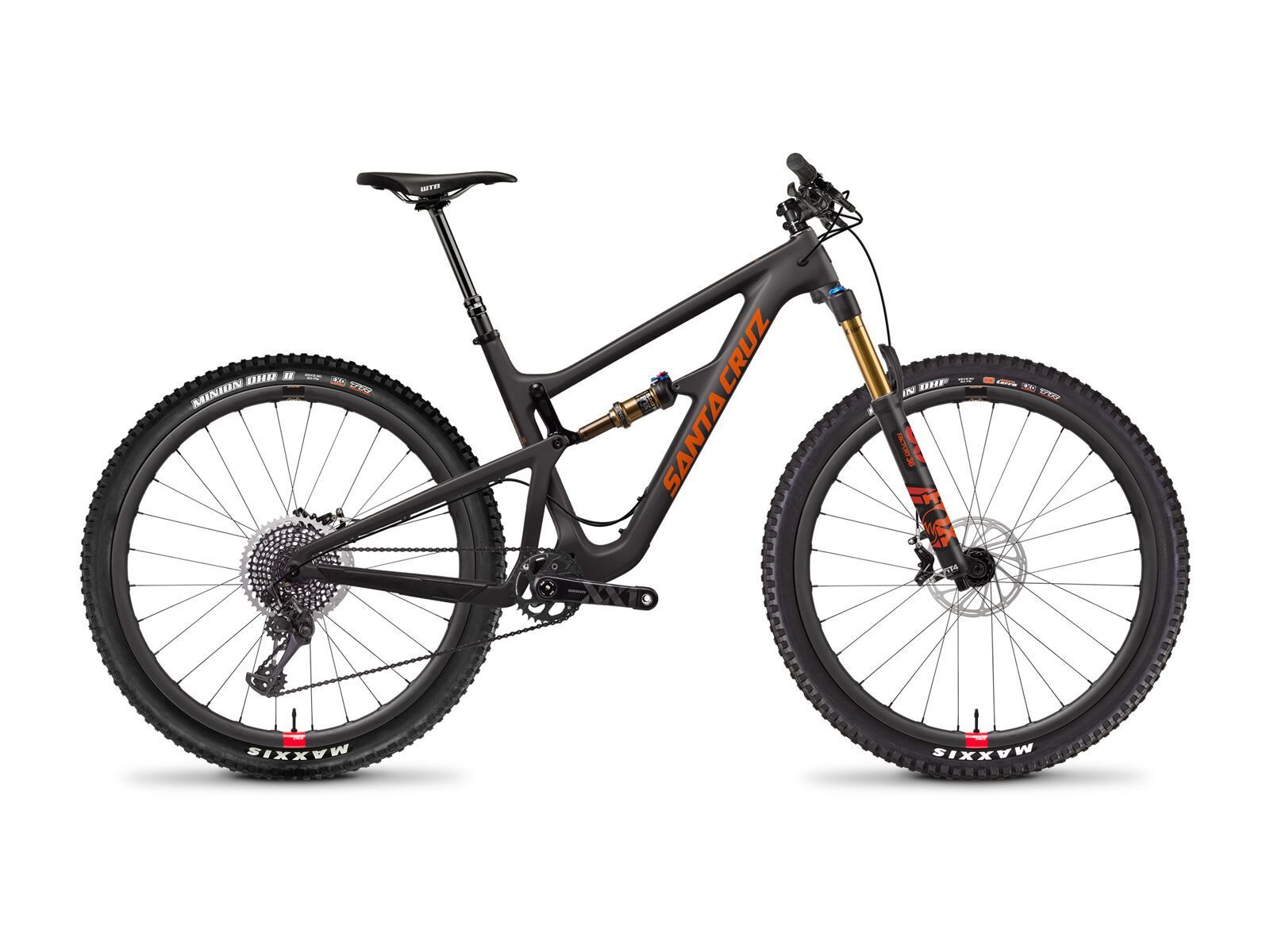 Santa Cruz Hightower CC XX1 Reserve, matte carbon and orange - Bild 1