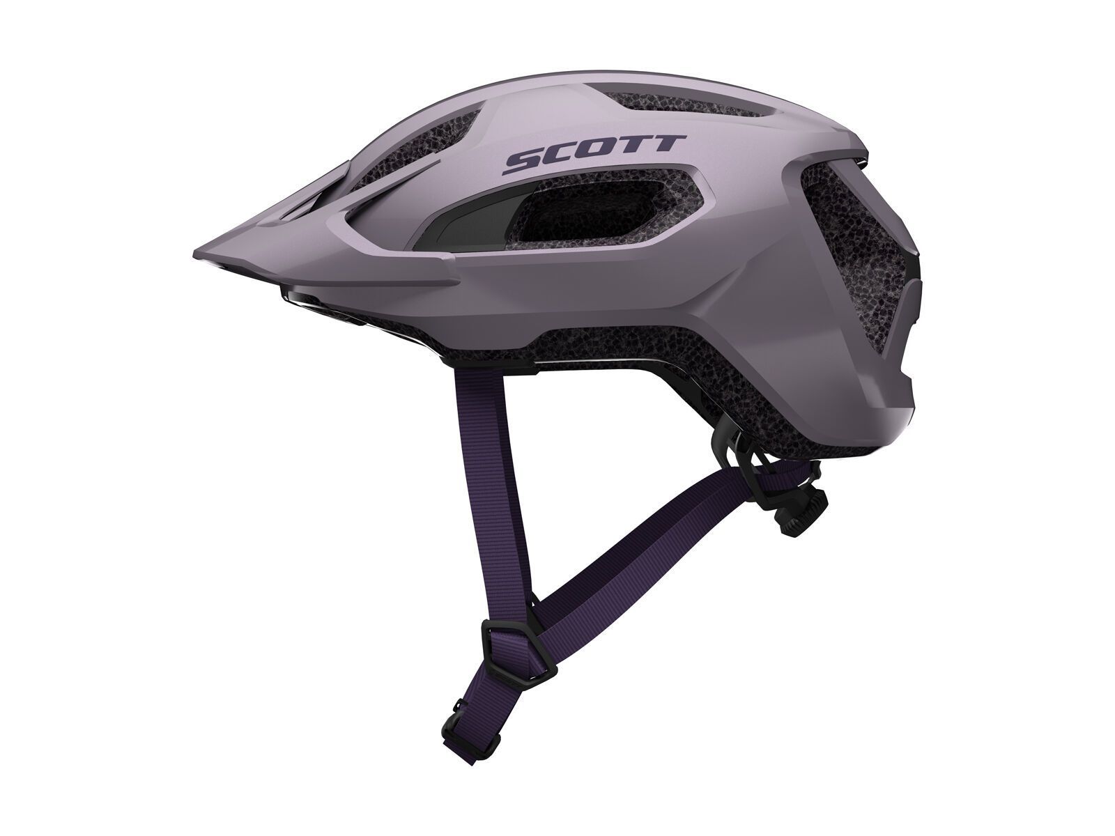 Scott Supra Helmet, silver purple - Bild 1