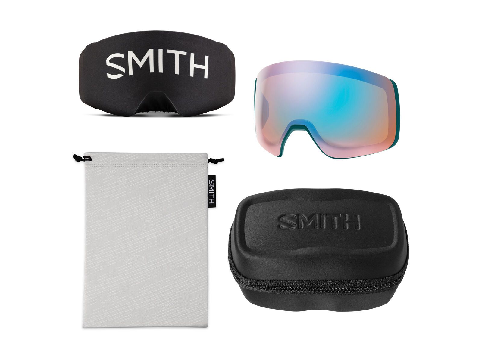 Smith 4D Mag, ChromaPop Sun Black Gold Mirror / malachite - Bild 5