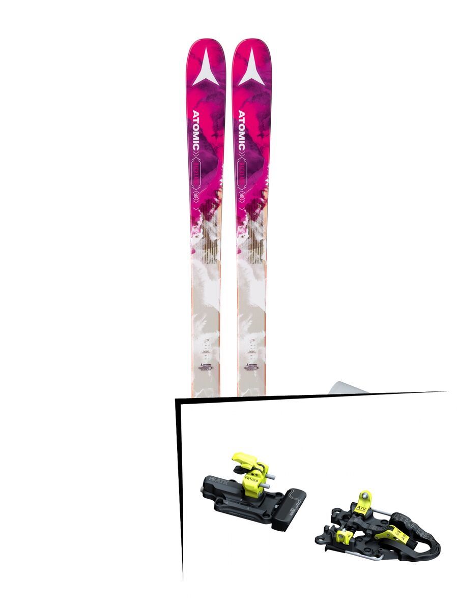 Set: Atomic Backland 85 W + Skin 2017 + ATK Freeraider 14 2.0 (2322434) - Bild 1