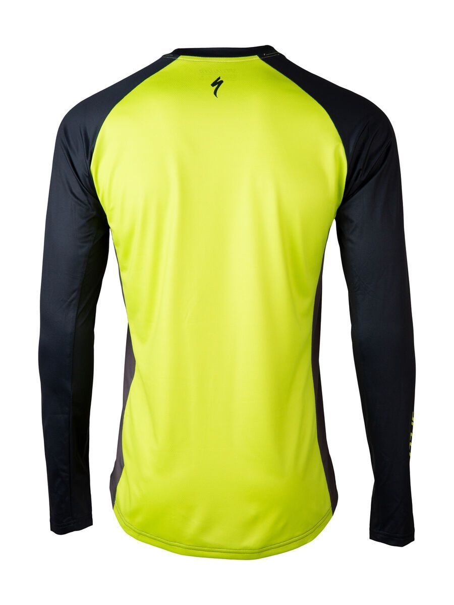 Specialized Demo Pro Longsleeve Jersey, hyper green/charcoal block - Bild 3