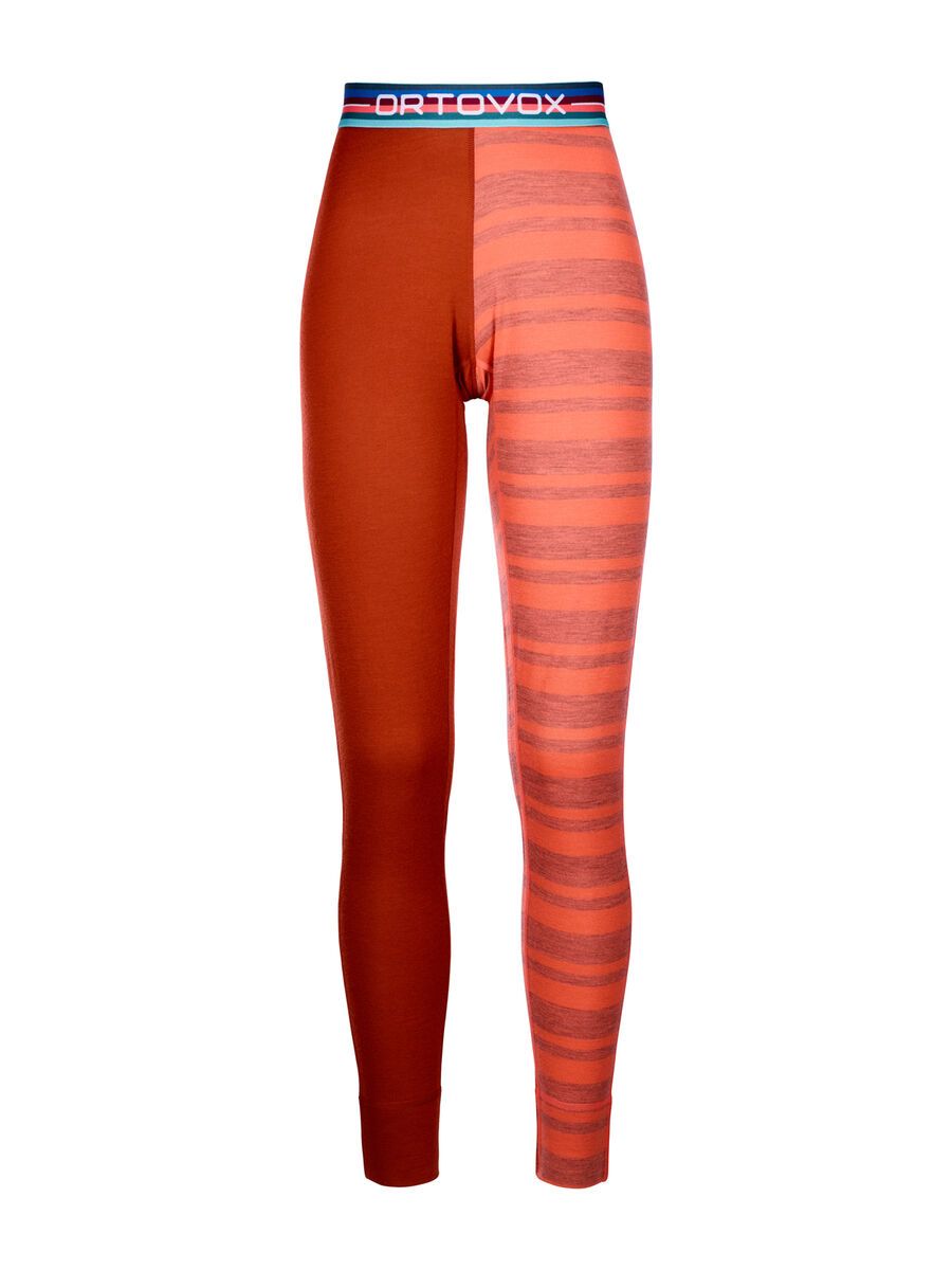 Ortovox 185 Merino Rock'n'Wool Long Pants W, coral - Bild 1