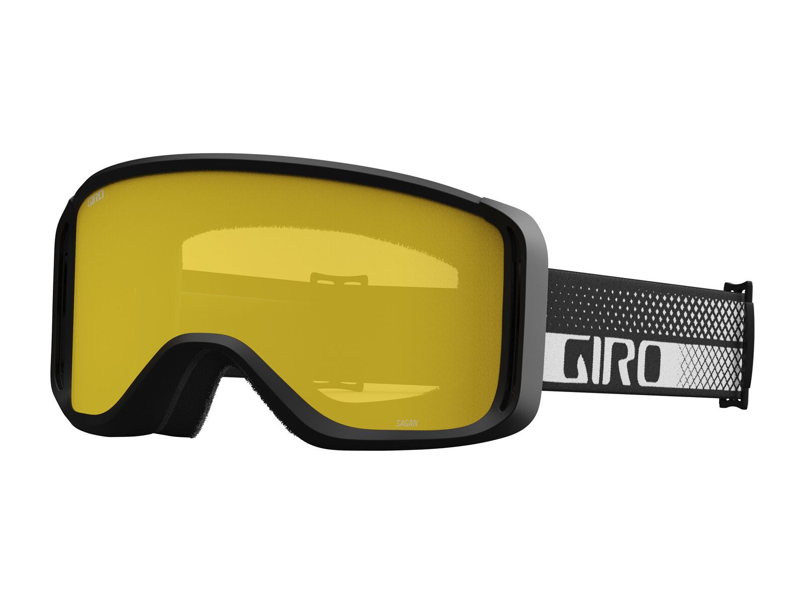 Giro Sagen, Amber Gold / black & white flow - Bild 5