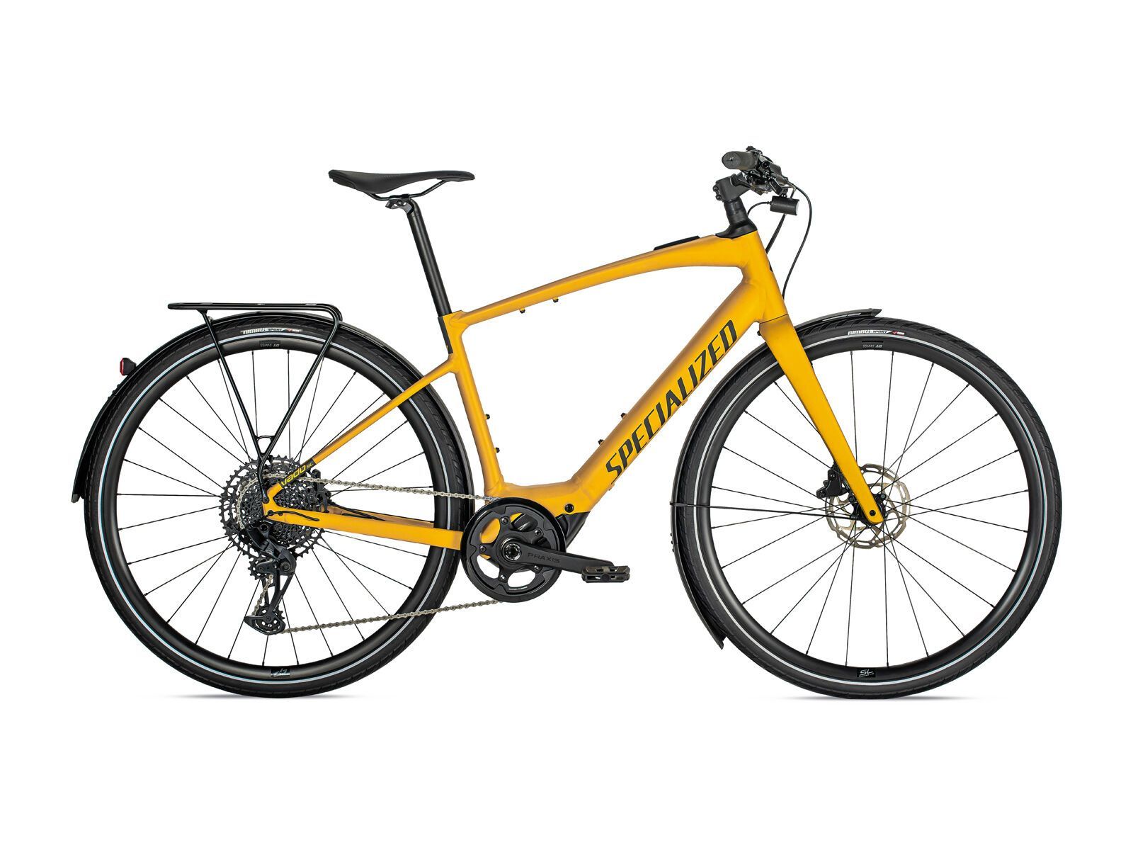 Specialized Turbo Vado SL 5.0 EQ (SRAM), brassy yellow/black reflective - Bild 1