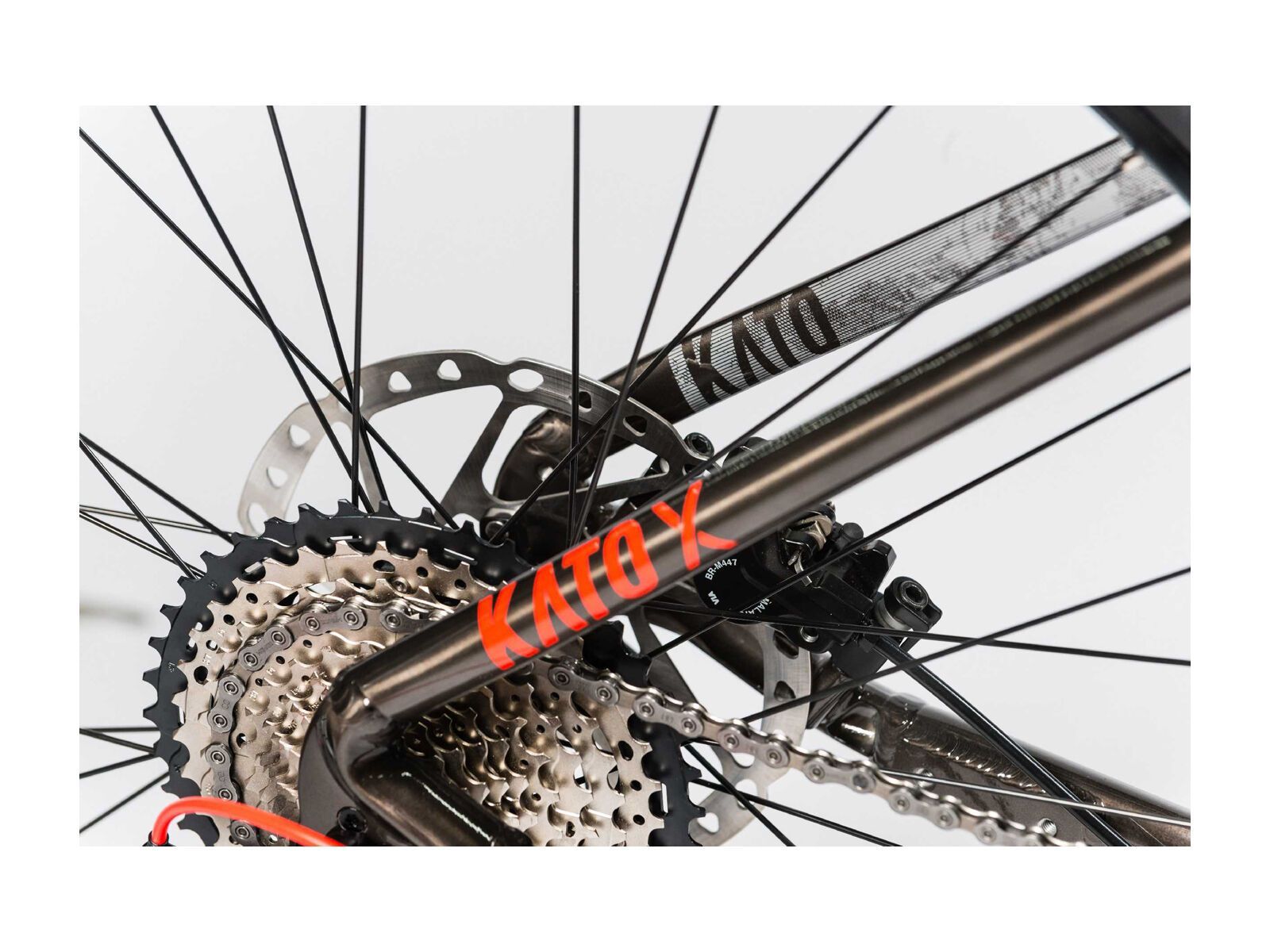 Ghost Kato X 6 AL, raw alu/silver grey/neon red - Bild 4